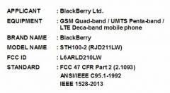 BlackBerry Hamburg passes FCC, TCL (alcatel) confirmed as its maker