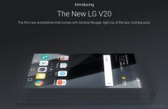 Google confirms LG V20 will be the first smartphone to run Android 7.0 Nougat out of the box