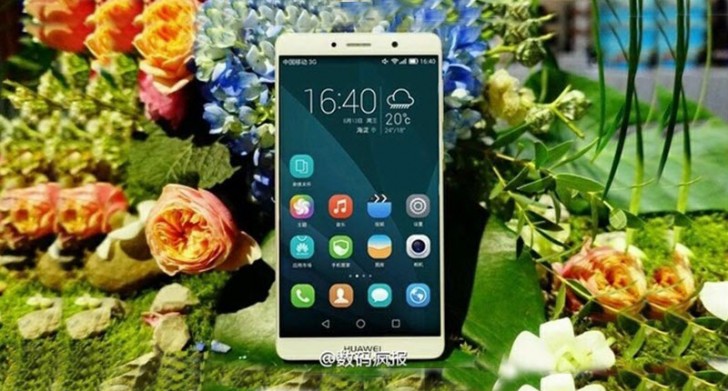 Huawei Mate 9 allegedly spotted in the wild in gold attire