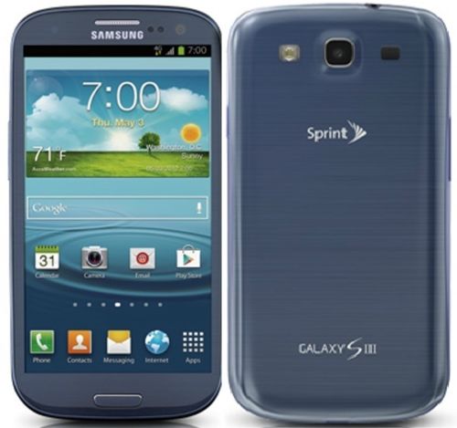 Best Buy: Samsung Galaxy S III with 16GB Mobile Phone Pebble Blue (Sprint)  SPH-L710