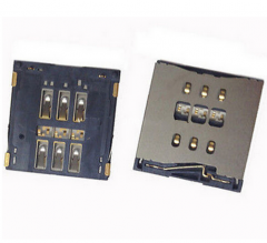 Sim Card Socket Connector Parts for iPhone 5S