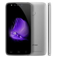 Silver Homtom HT50 4G Mobile Phones 5.5 Inch